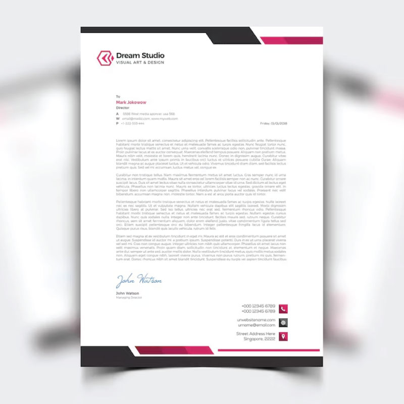 Letterheads